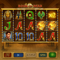GoldBet - Book of Dead Slot - Online Spilleautomat